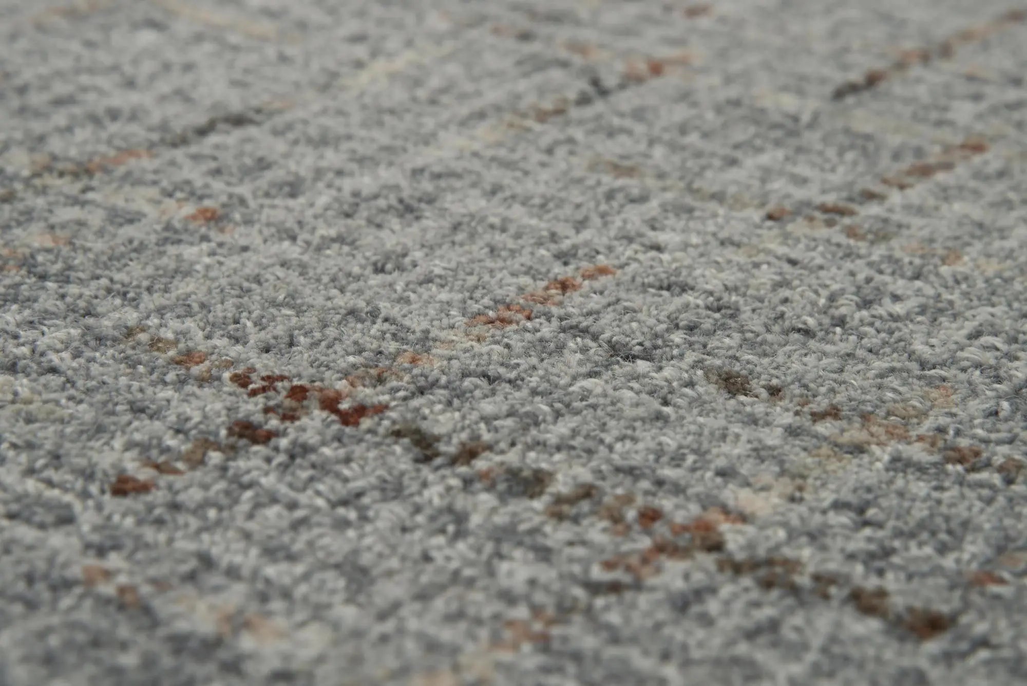 9' X 12' Gray Brown Beige And Ivory Wool Checkered Hand Tufted Area Rug Homeroots Home Decor