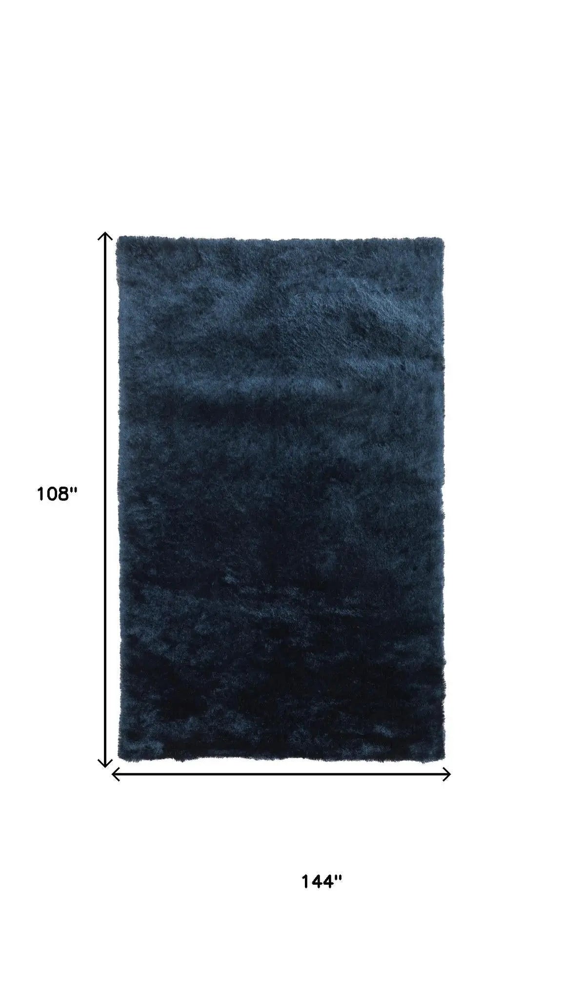 9' X 12' Green And Blue Shag Hand Tufted Area Rug Homeroots Home Decor