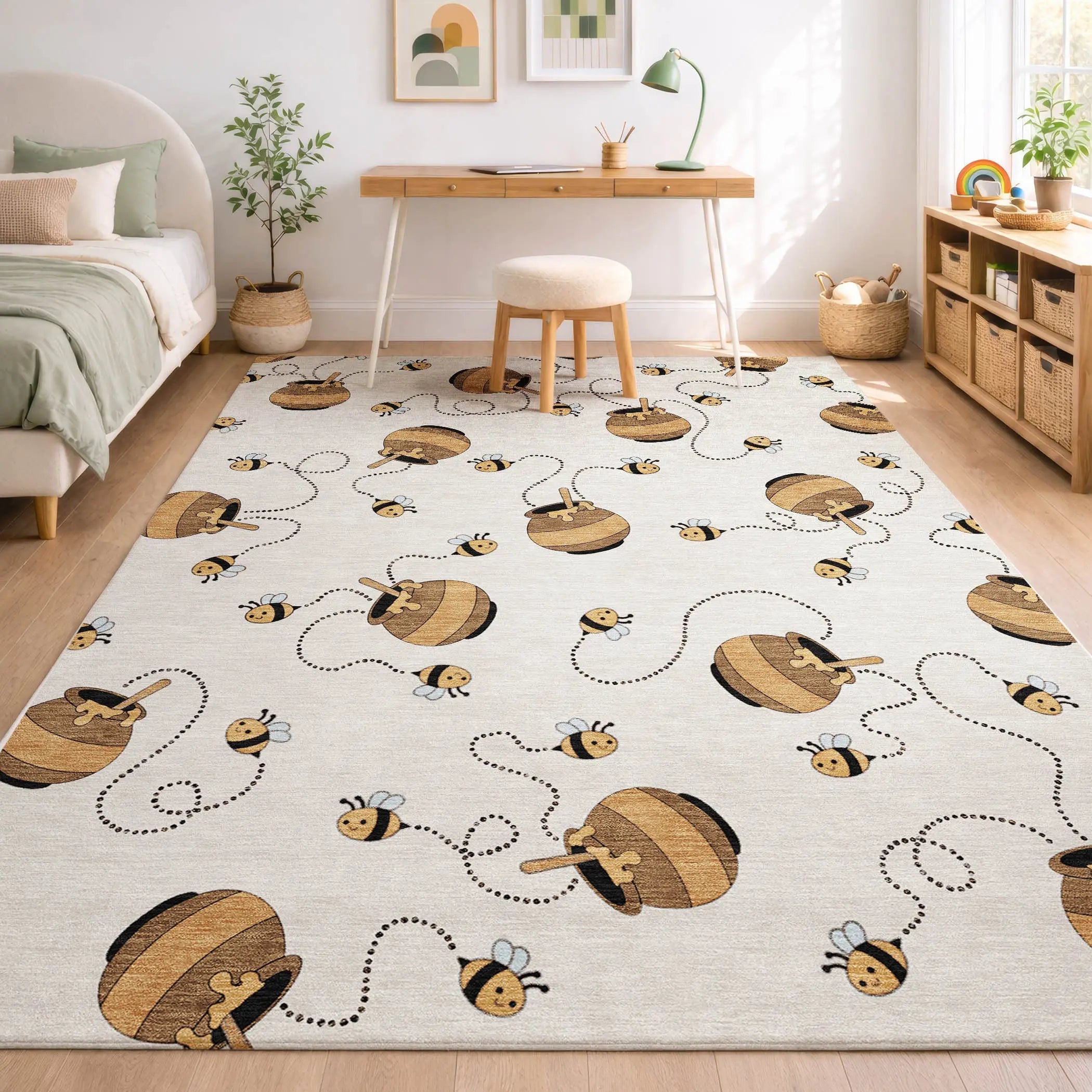 9' X 12' Ivory And Beige Geometric Washable Indoor Outdoor Area Rug Homeroots Outdoor