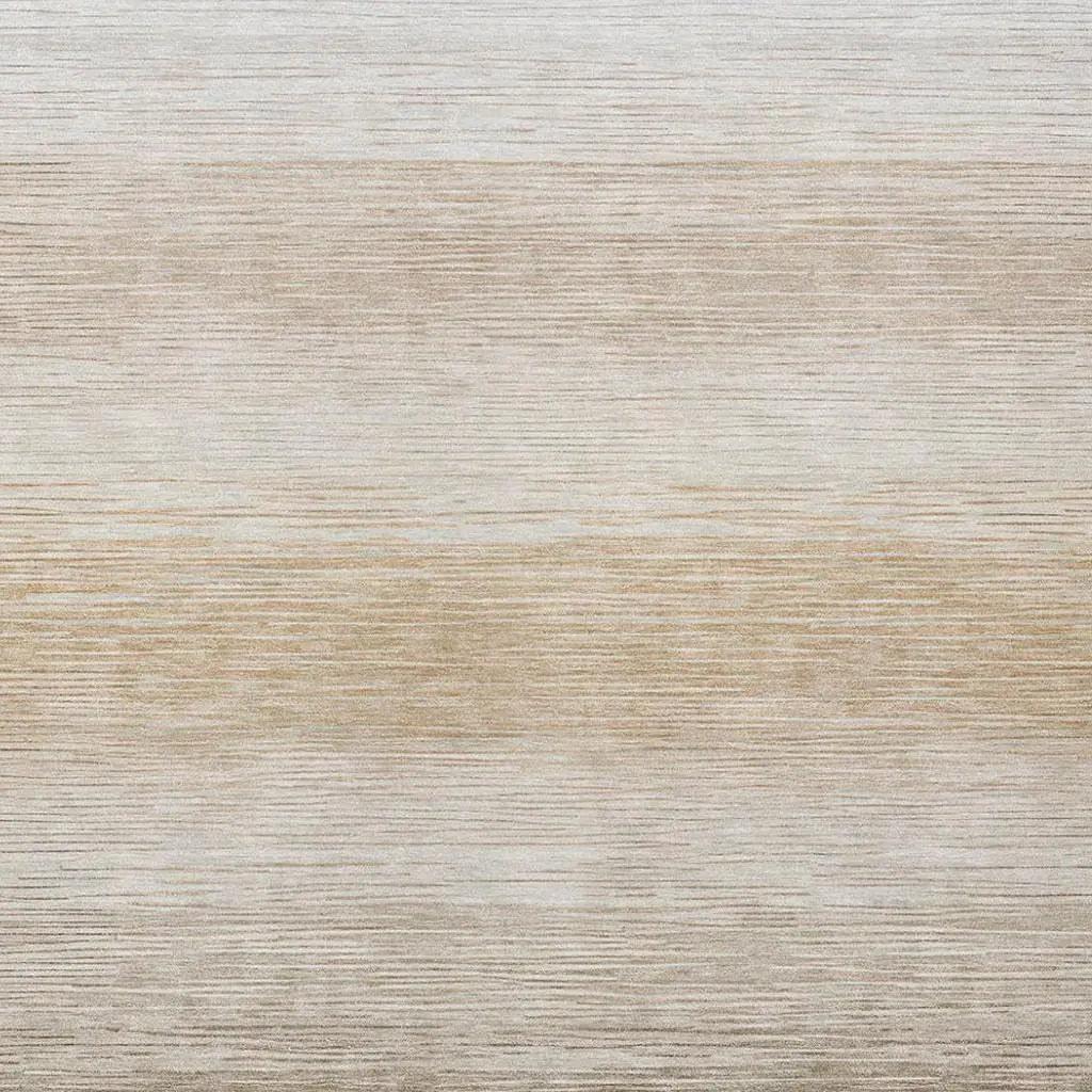 9' X 12' Ivory And Beige Striped Washable Indoor Outdoor Area Rug Homeroots Outdoor