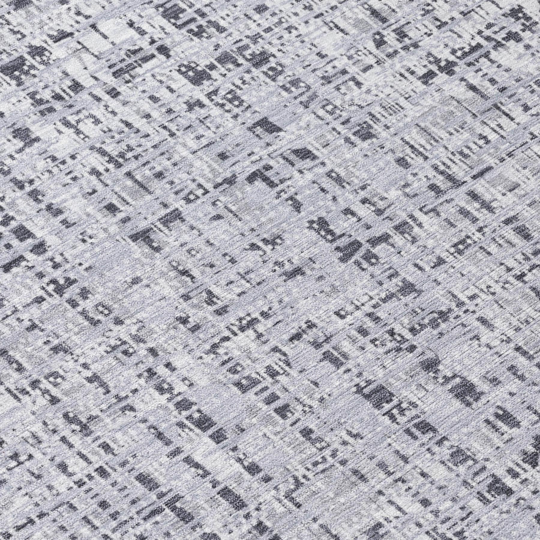9' X 12' Ivory And Gray Abstract Washable Indoor Outdoor Area Rug Homeroots Outdoor