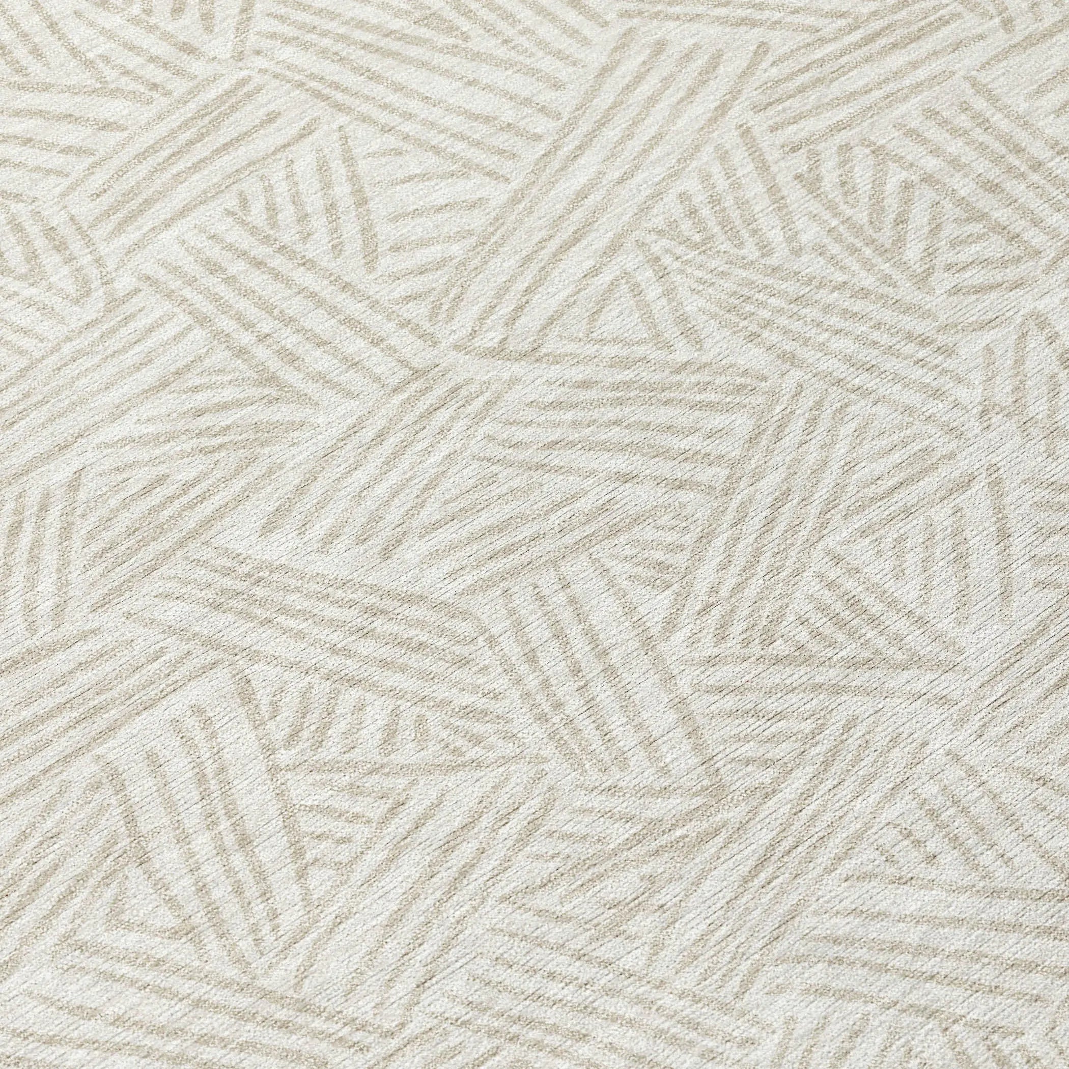 9' X 12' Ivory And Silver Geometric Washable Indoor Outdoor Area Rug Homeroots Outdoor