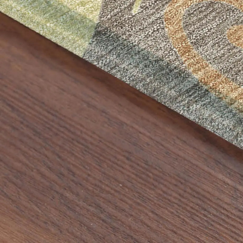 9' X 12' Ivory And Taupe Damask Washable Indoor Outdoor Area Rug Homeroots Outdoor
