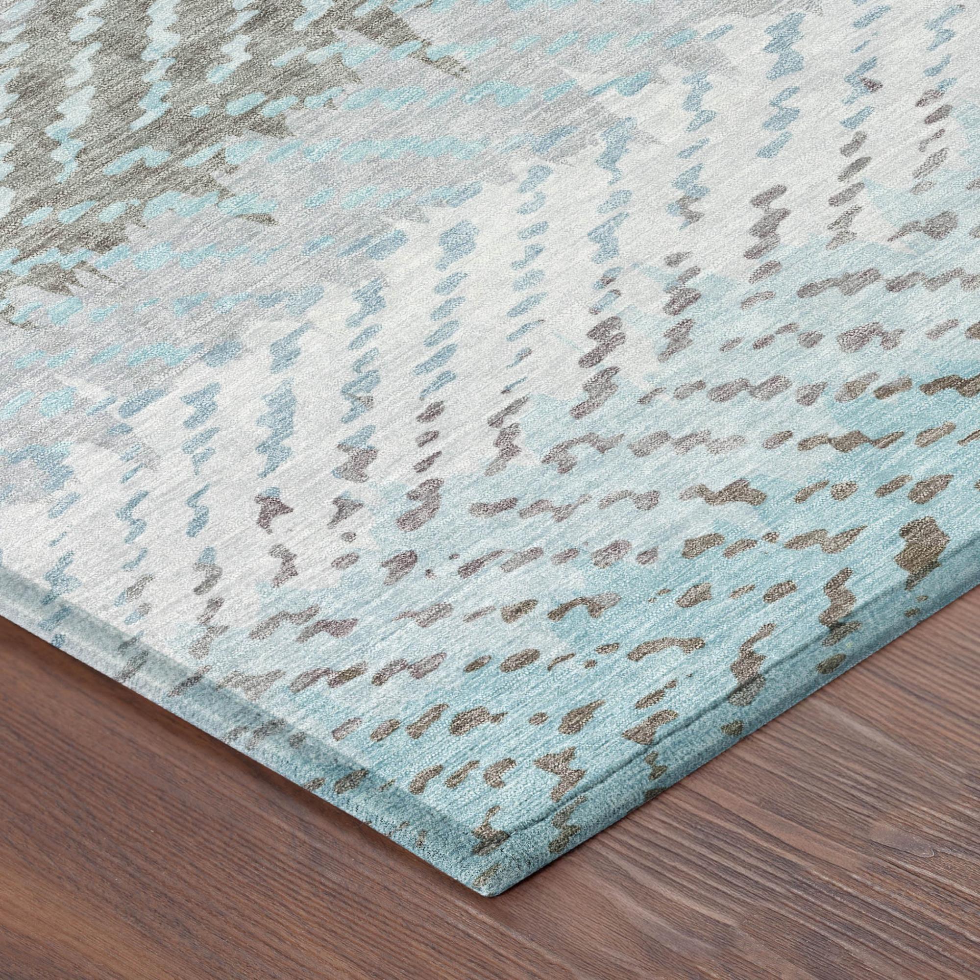 9' X 12' Ivory And Taupe Striped Washable Indoor Outdoor Area Rug Homeroots Outdoor
