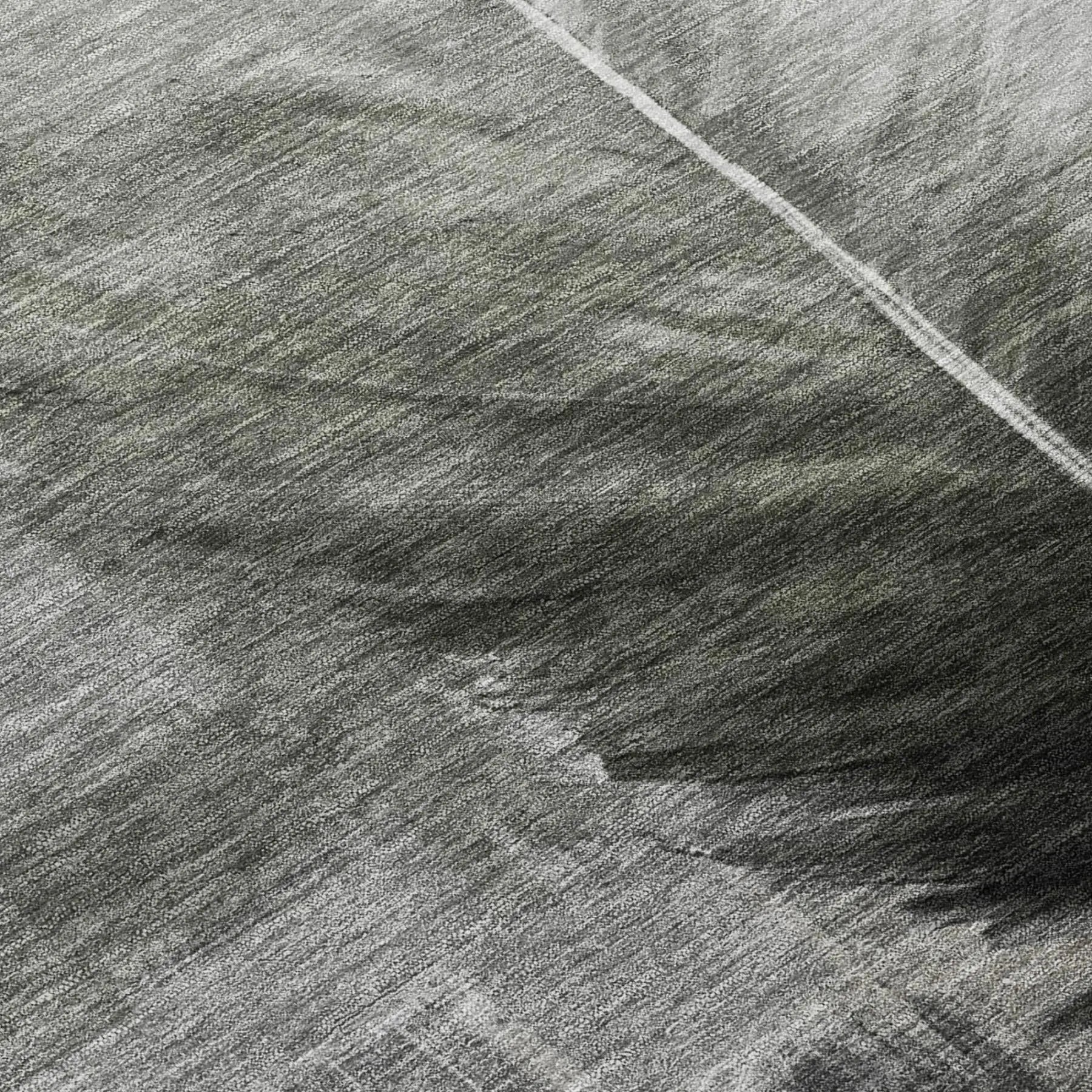 9' X 12' Pewter And Gray Botanical Leaves Washable Indoor Outdoor Area Rug Homeroots Outdoor