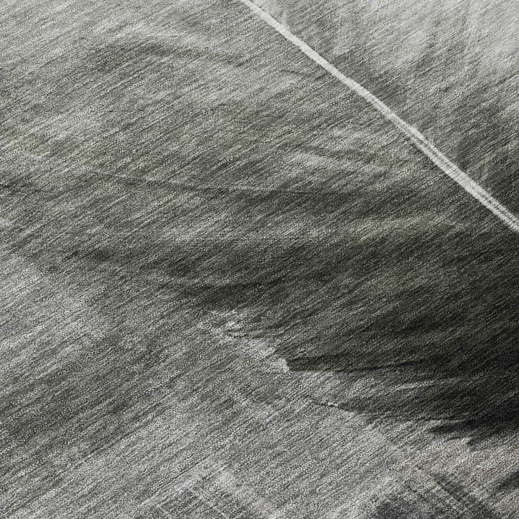 9' X 12' Pewter And Gray Botanical Leaves Washable Indoor Outdoor Area Rug Homeroots Outdoor
