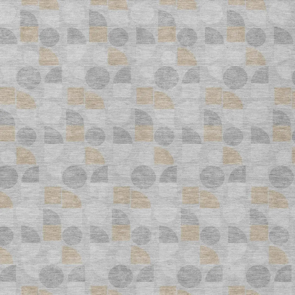 9' X 12' Silver And Gray Geometric Washable Indoor Outdoor Area Rug Homeroots Outdoor