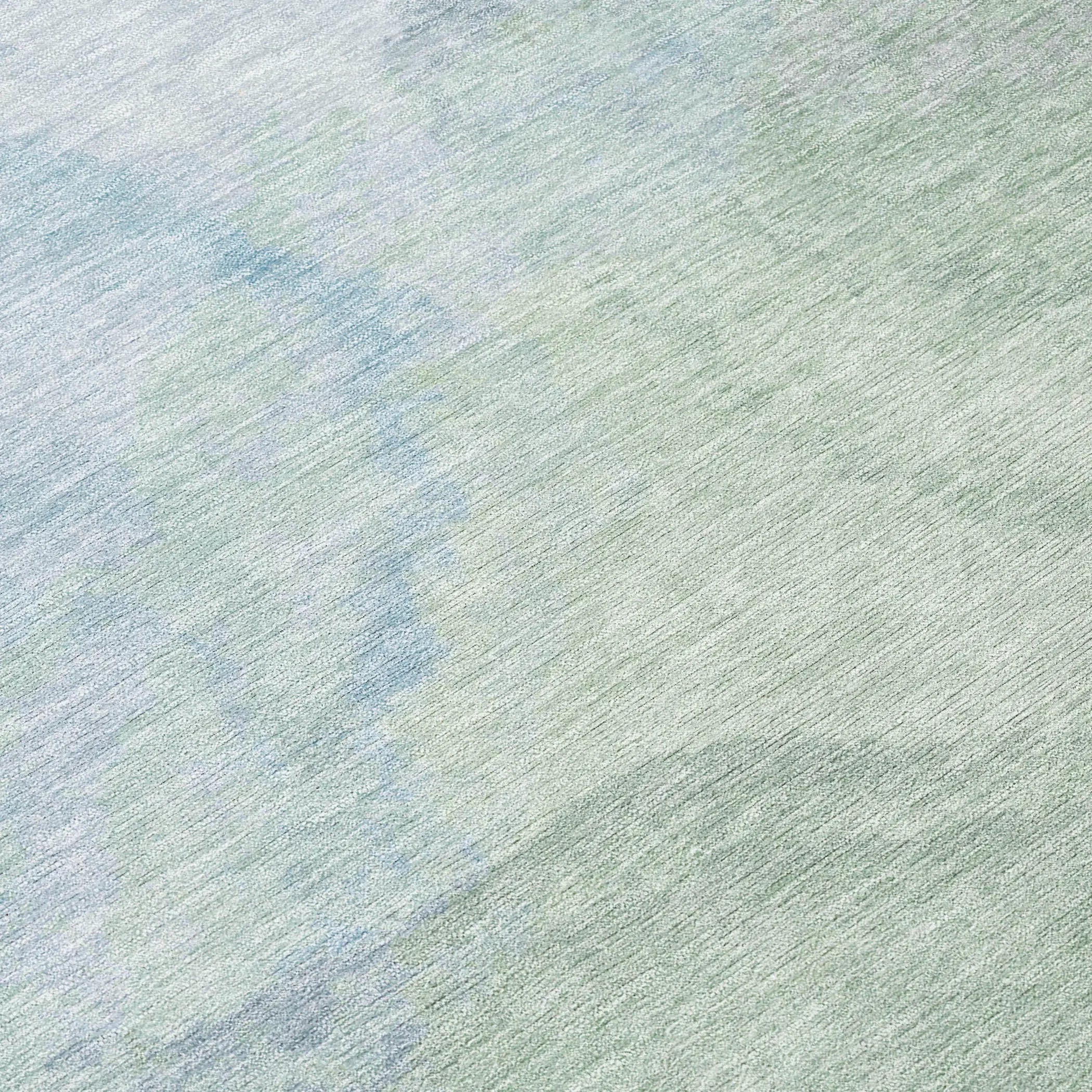 9' X 12' Sky Blue And Mint Green Abstract Washable Indoor Outdoor Area Rug Homeroots Outdoor