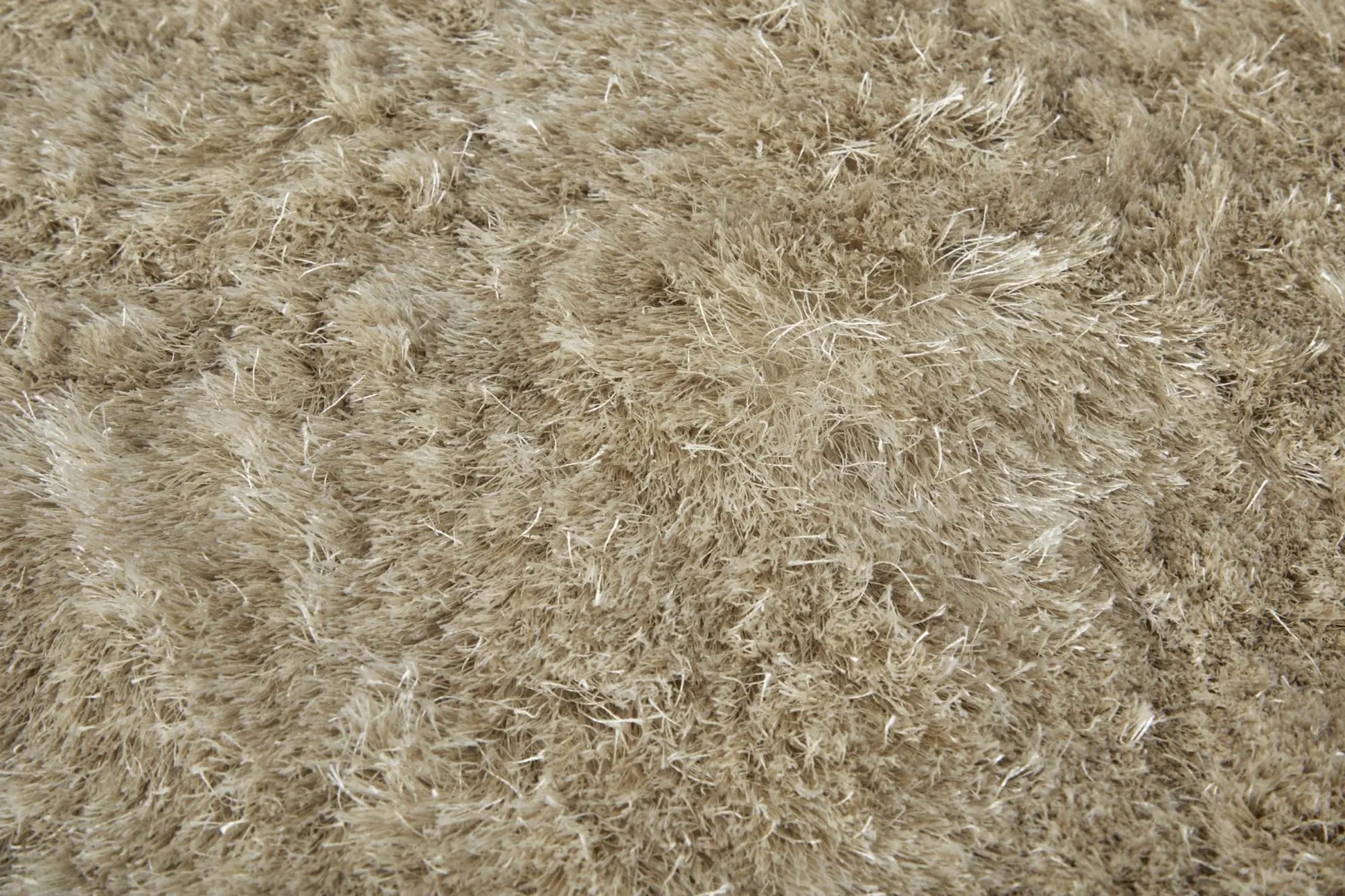 9' X 12' Tan And Taupe Shag Hand Tufted Area Rug Homeroots Home Decor