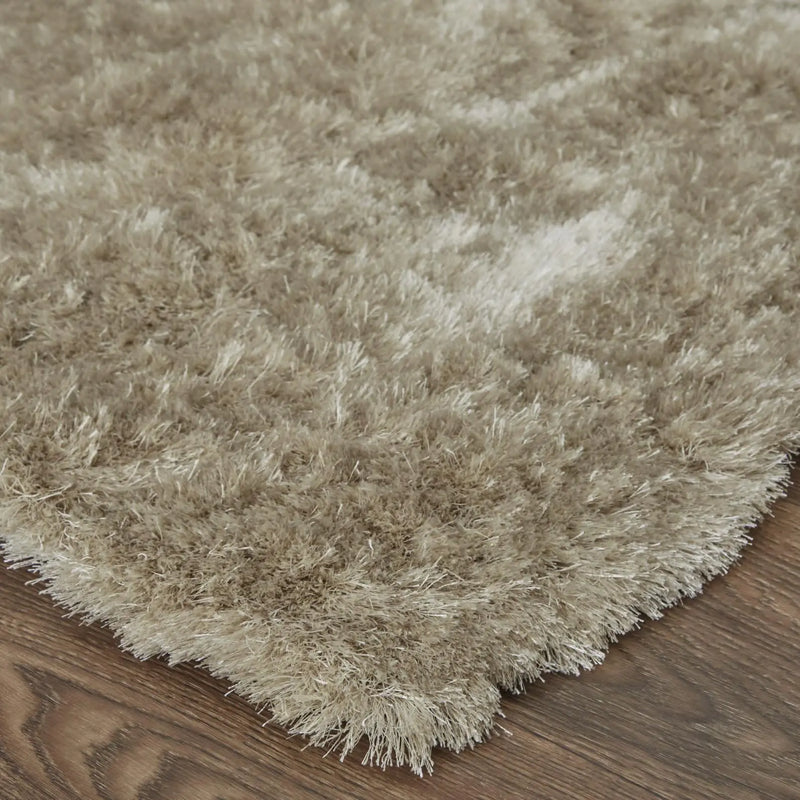 9' X 12' Tan And Taupe Shag Hand Tufted Area Rug Homeroots Home Decor