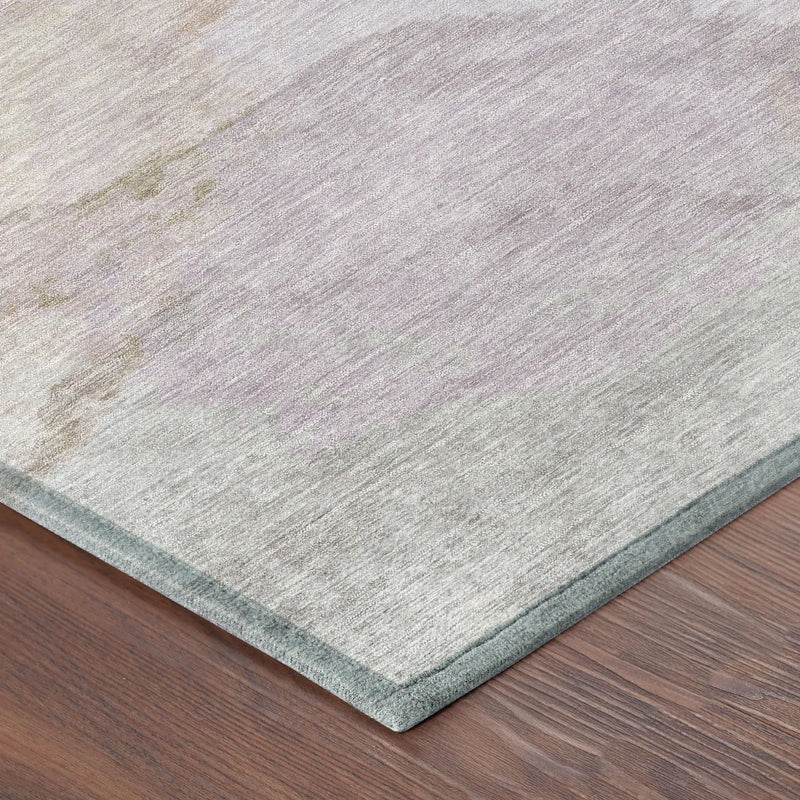 9' X 12' Taupe And Beige Abstract Washable Indoor Outdoor Area Rug Homeroots Outdoor