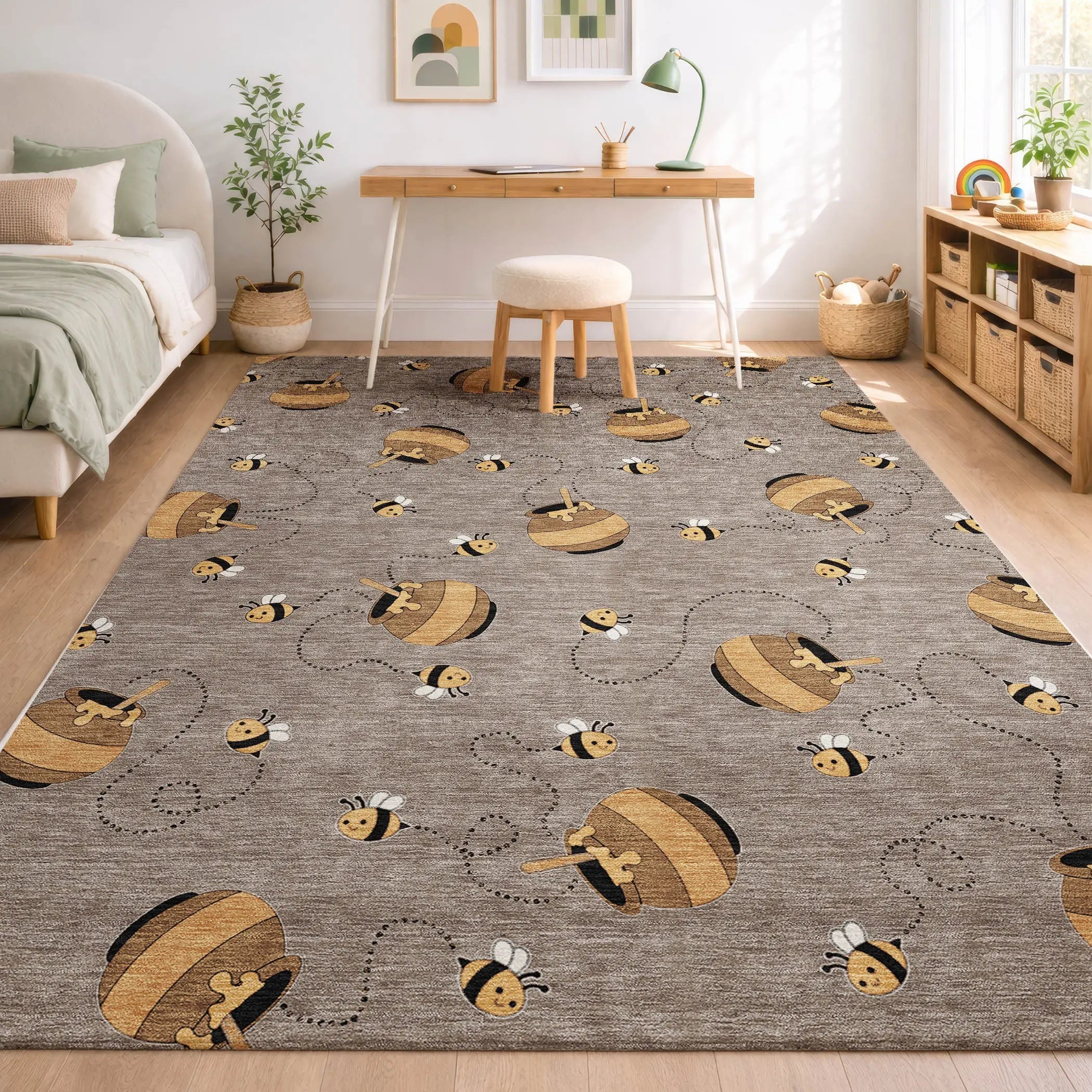 9' X 12' Taupe And Beige Geometric Washable Indoor Outdoor Area Rug Homeroots Outdoor