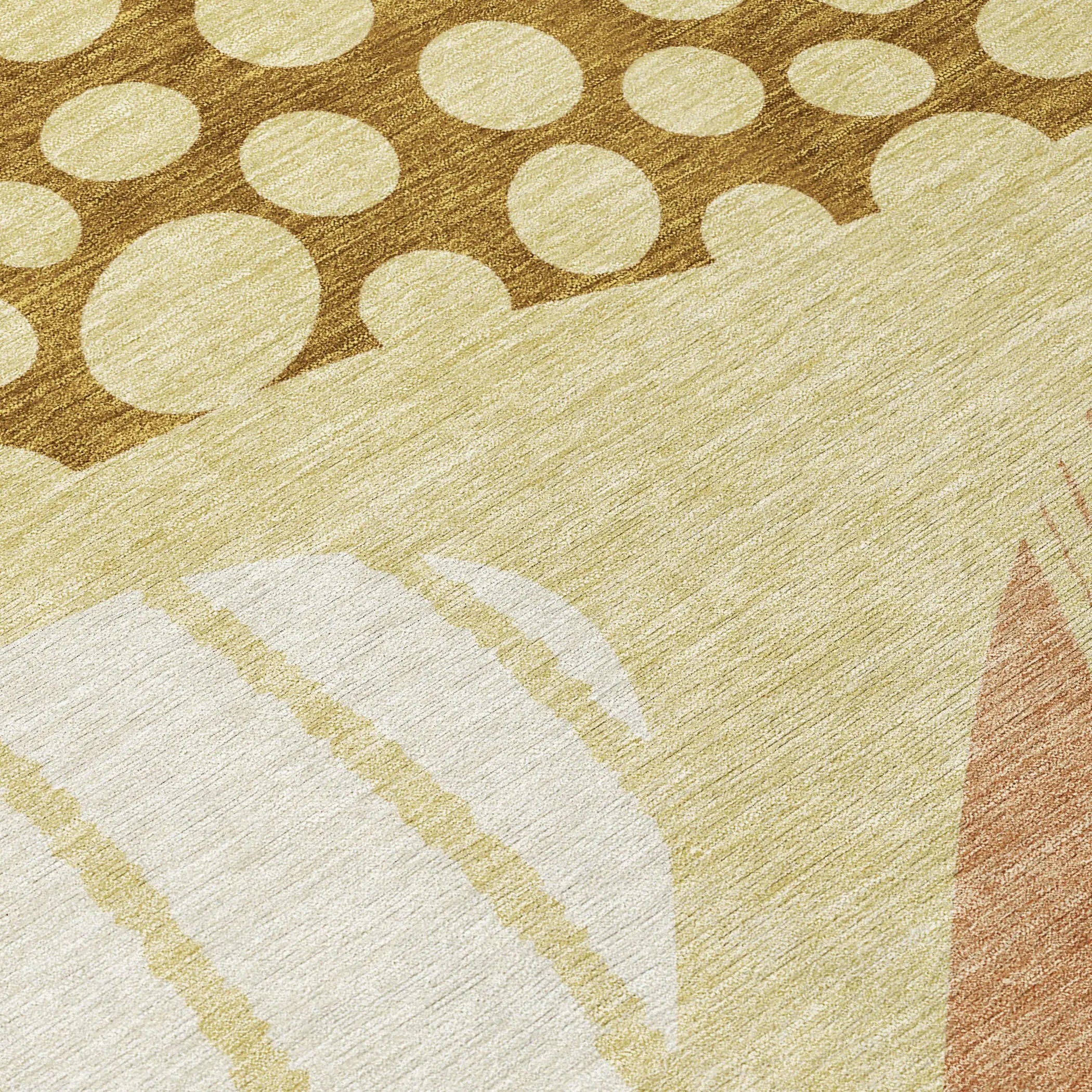 9' X 12' Wheat And Graphite Abstract Washable Indoor Outdoor Area Rug Homeroots Outdoor