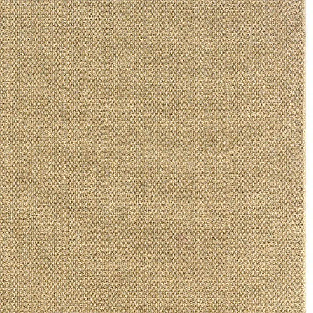9' X 13' Beige Indoor Outdoor Area Rug Homeroots Outdoor