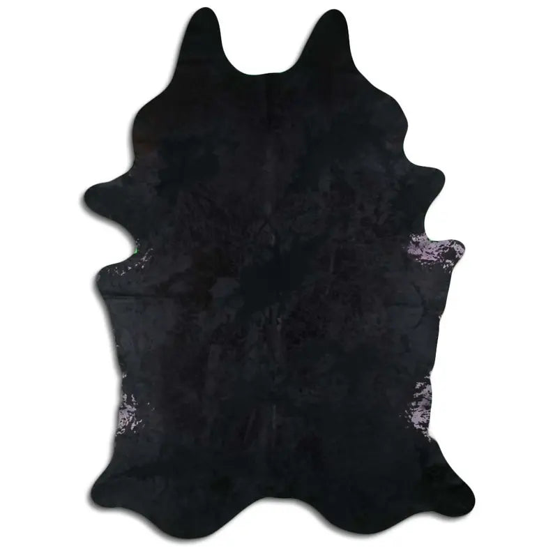 ACID WASHED HAIR ON COWHIDE DISTRESSED GREY MODA-DBK