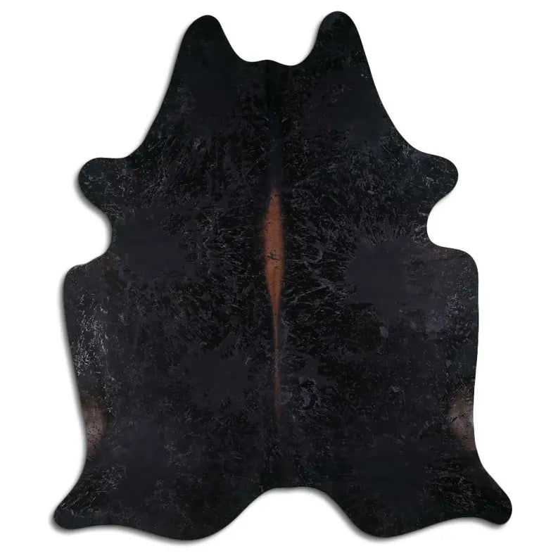 ACID WASHED HAIR ON COWHIDE DISTRESSED GREY MODA-DBK