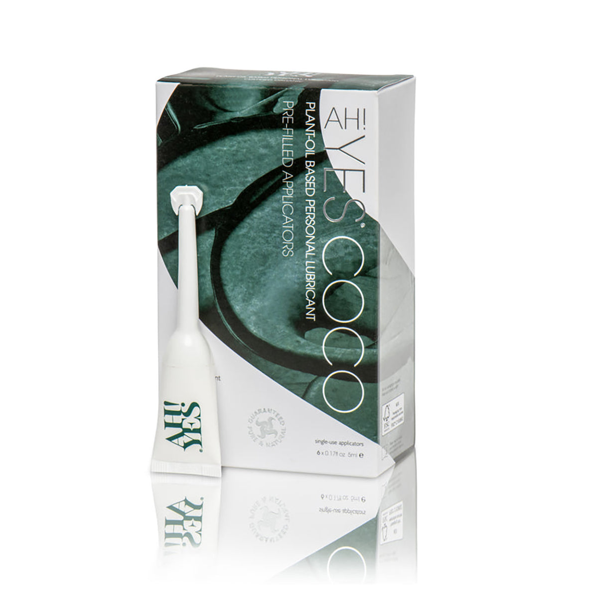 AH! YES COCO Plant-Oil Lubricant 0.17oz 6pk AH! YES