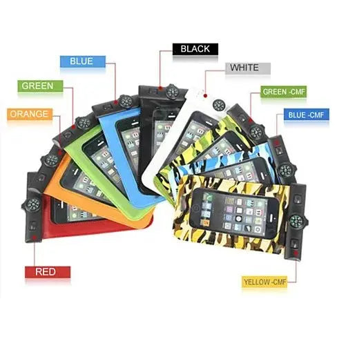 AQUA POUCH - Waterproof Pouch for your Smartphone and your Essentials 2 - Pack Vista Shops