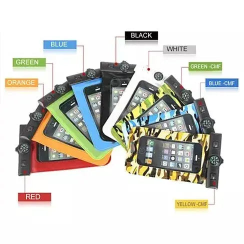 AQUA POUCH - Waterproof Pouch for your Smartphone and your Essentials 2 - Pack Vista Shops