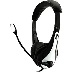 AVID AE-36 HEADSET WITH NOISE CANCELLING MIC & 3.5MM PLUG WHITE Ergoguys, LLC