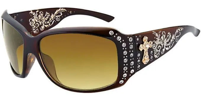 AWST Int'l Western Cross Sunglasses JPC Equestrian