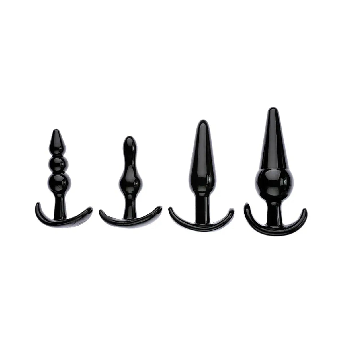 A&E 4-Piece Anal Plug Kit BAG PHE / Adam & Eve