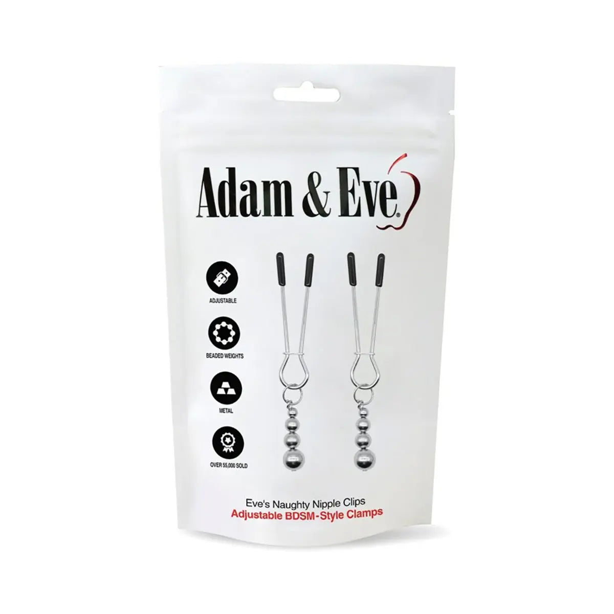 A&E Eve's Naughty Nipple Clips PHE / Adam & Eve