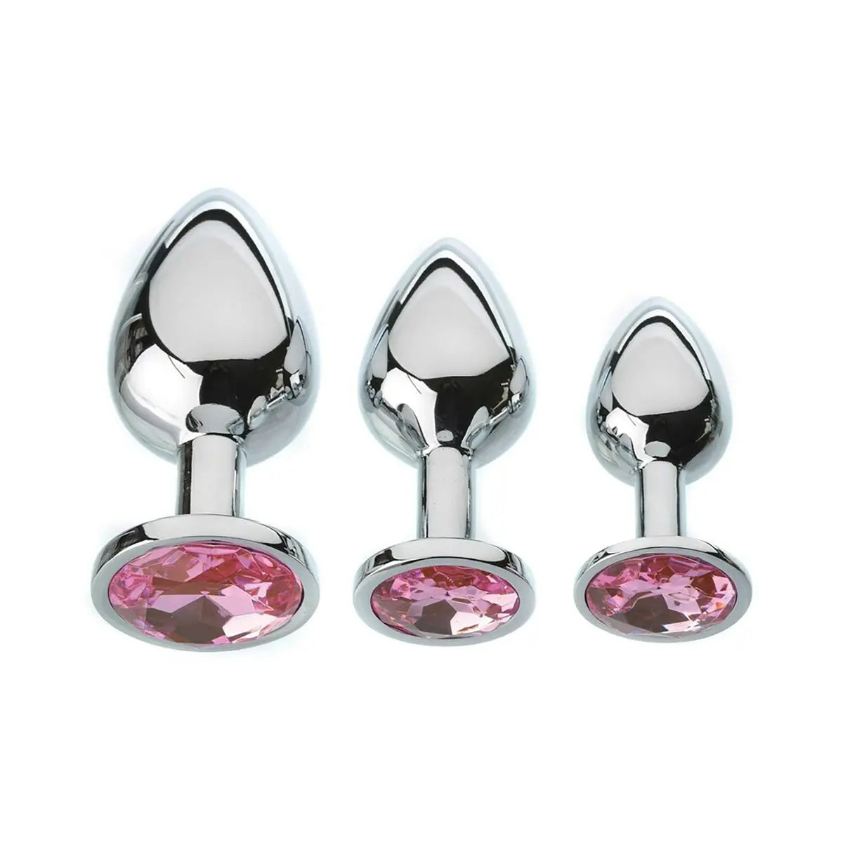 A&E Pink Gem Anal Plug Set PHE / Adam & Eve