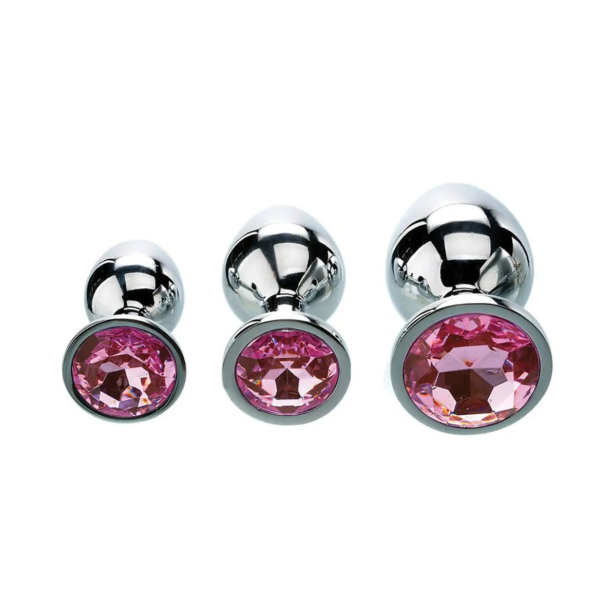 A&E Pink Gem Anal Plug Set PHE / Adam & Eve