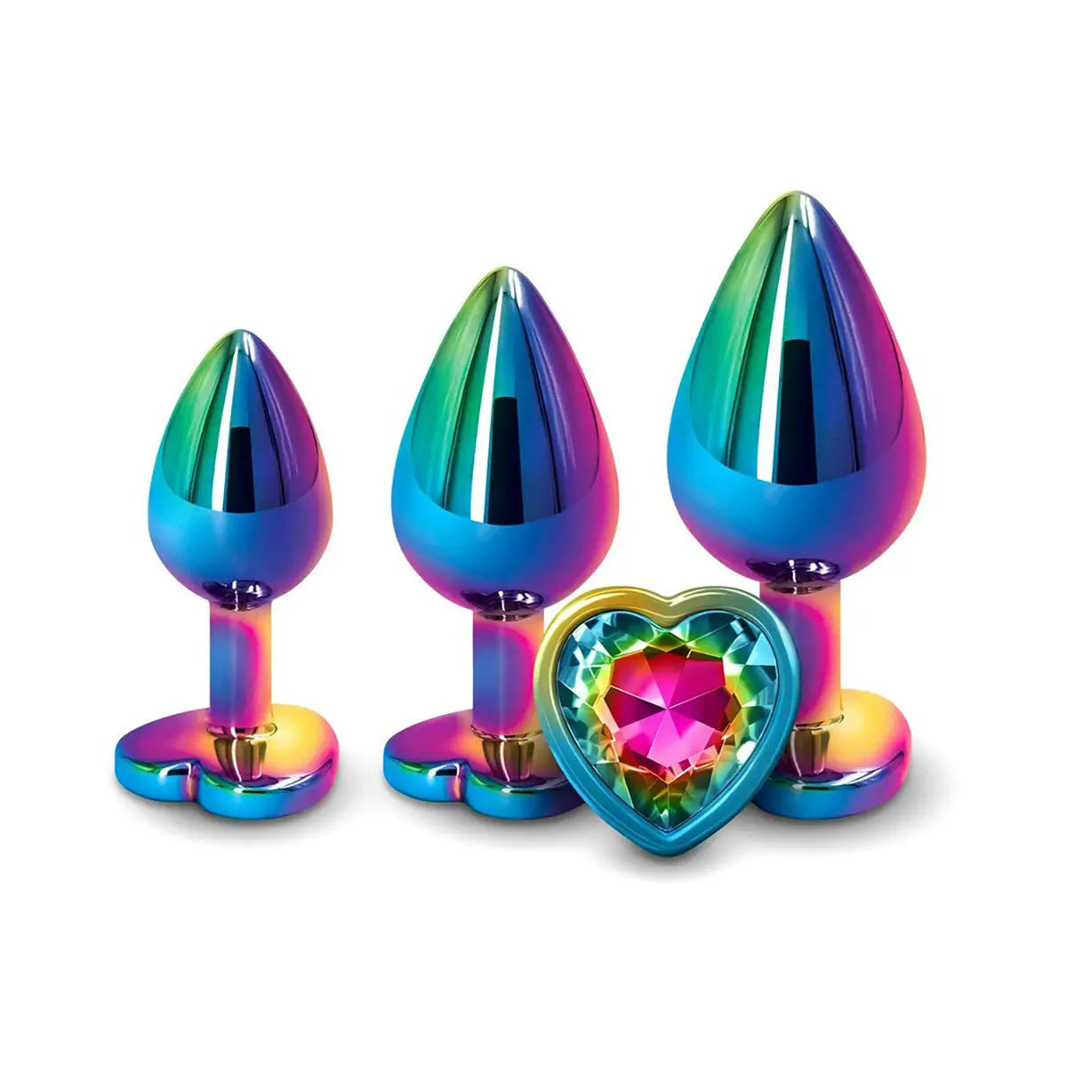 A&E Rainbow Heart Anal Training Set PHE / Adam & Eve