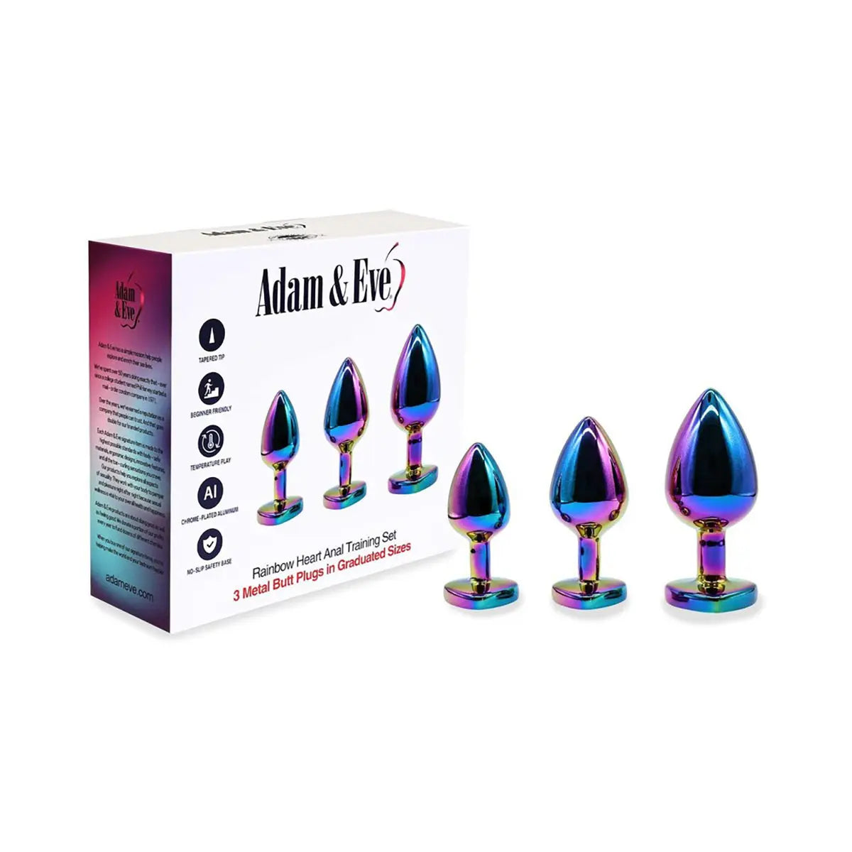 A&E Rainbow Heart Anal Training Set PHE / Adam & Eve