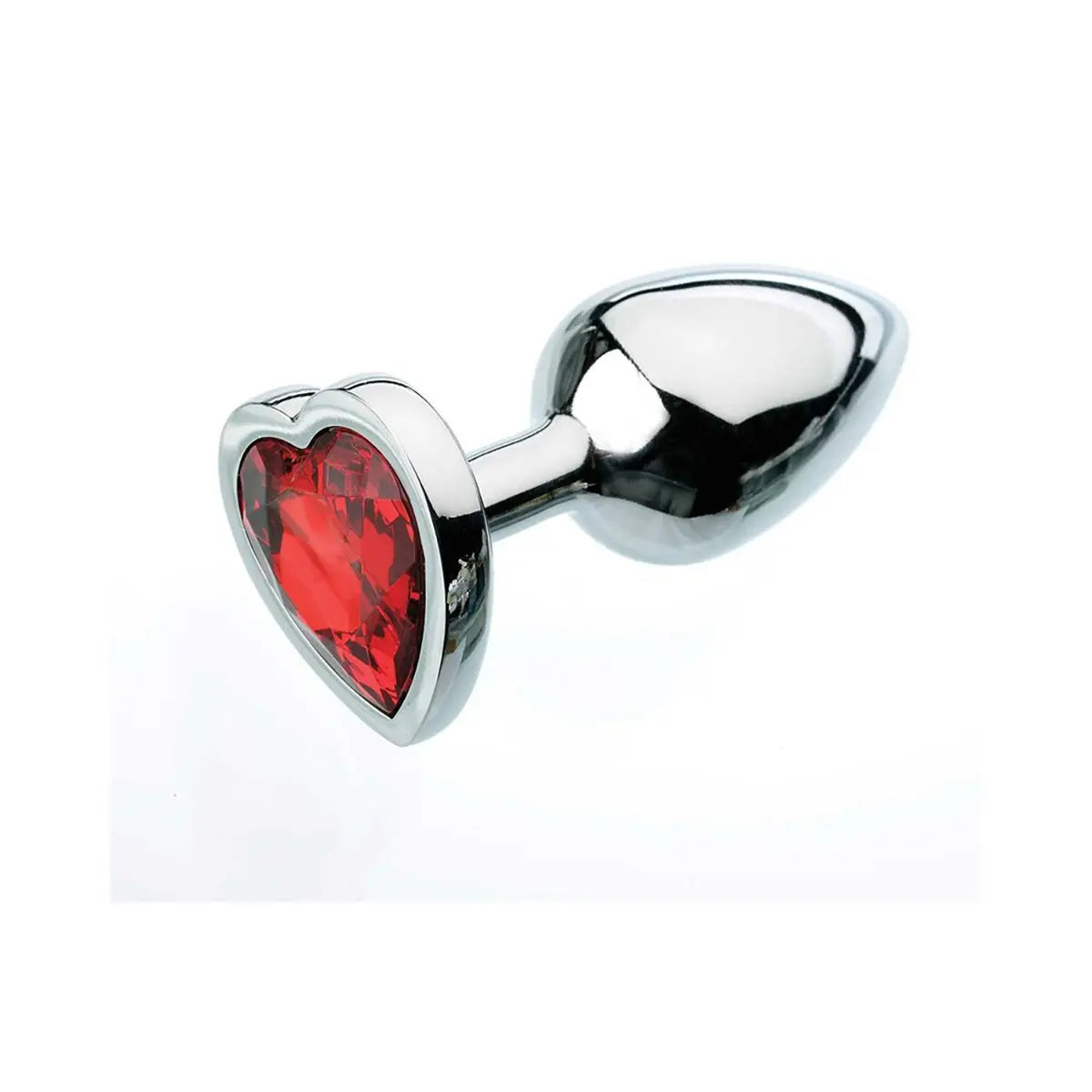 A&E Red Hearts Gem Anal Plug Small PHE / Adam & Eve