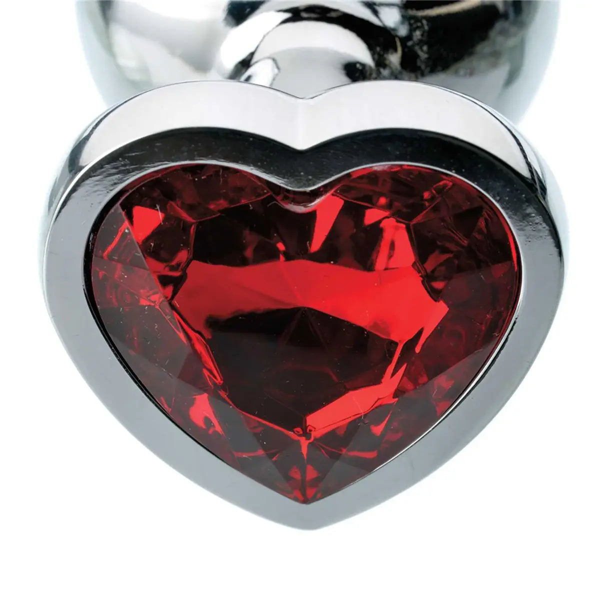 A&E Red Hearts Gem Anal Plug Small PHE / Adam & Eve