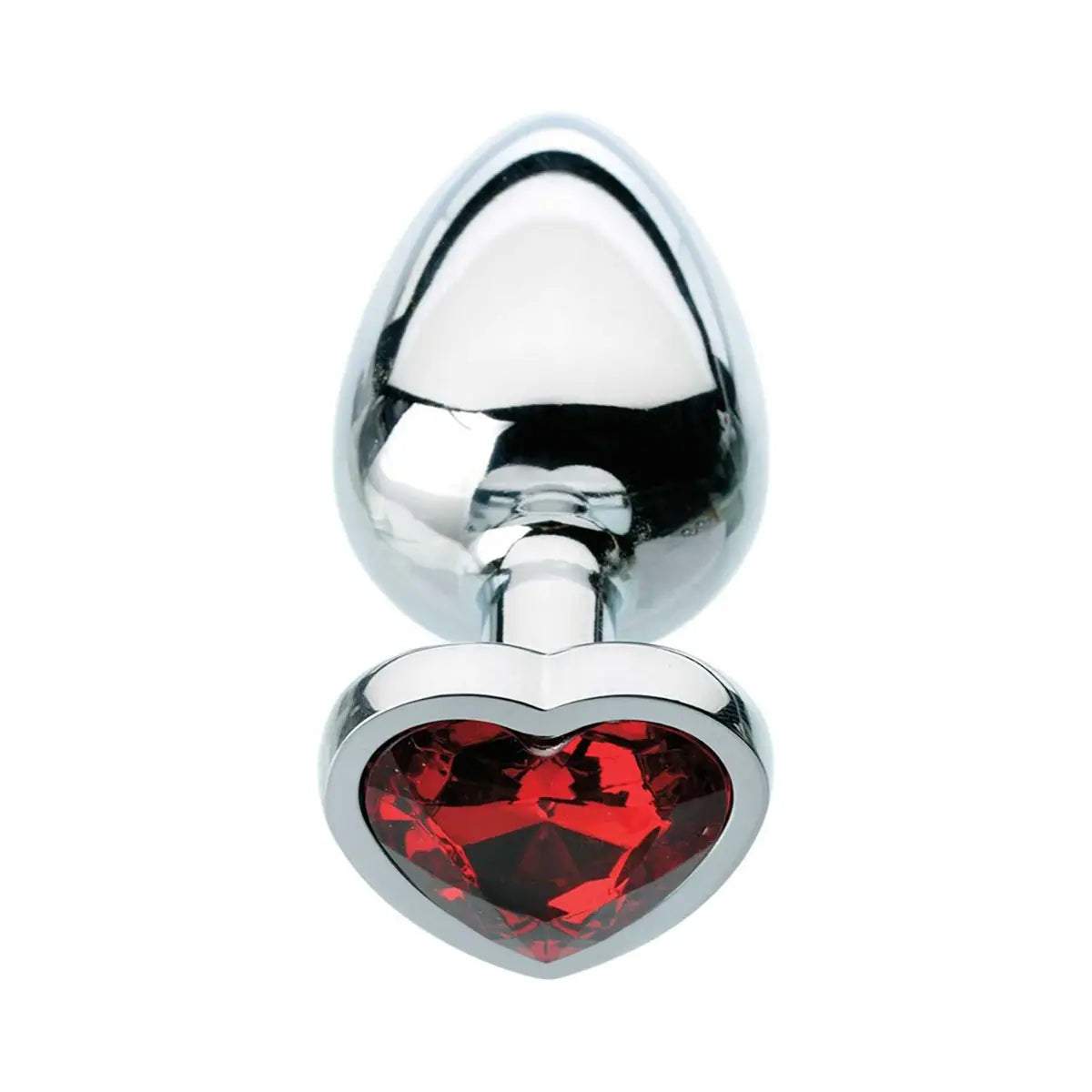 A&E Red Hearts Gem Anal Plug Small PHE / Adam & Eve