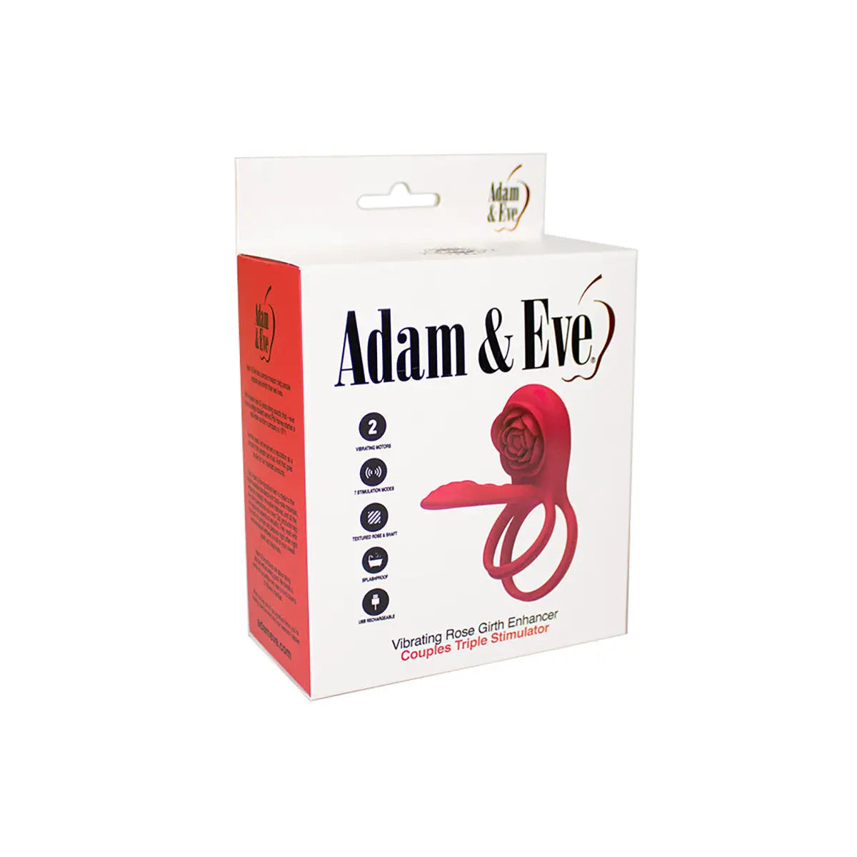 A&E Rose Vibrating C-Ring PHE / Adam & Eve