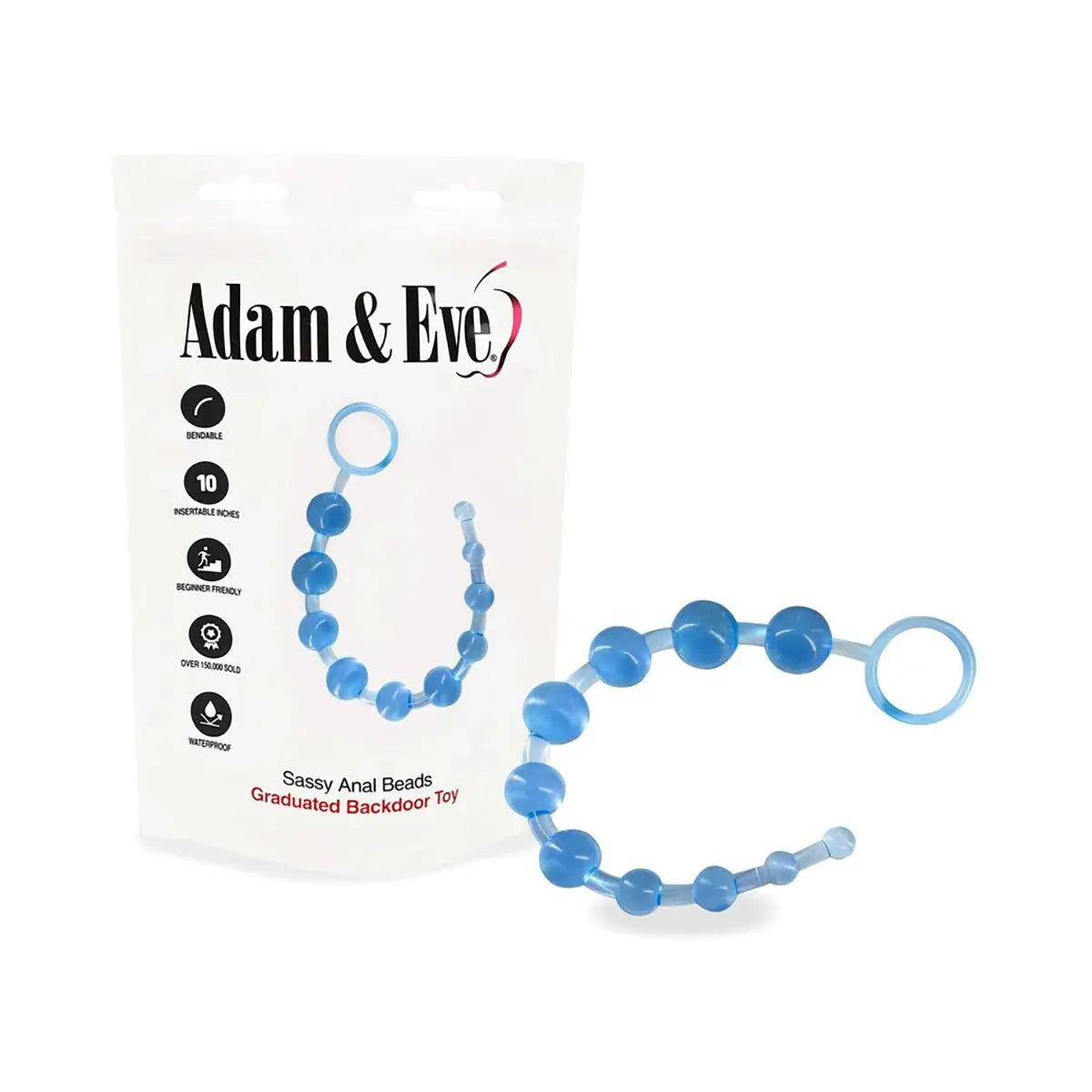 A&E Sassy Anal Beads (Bag Packaging) PHE / Adam & Eve