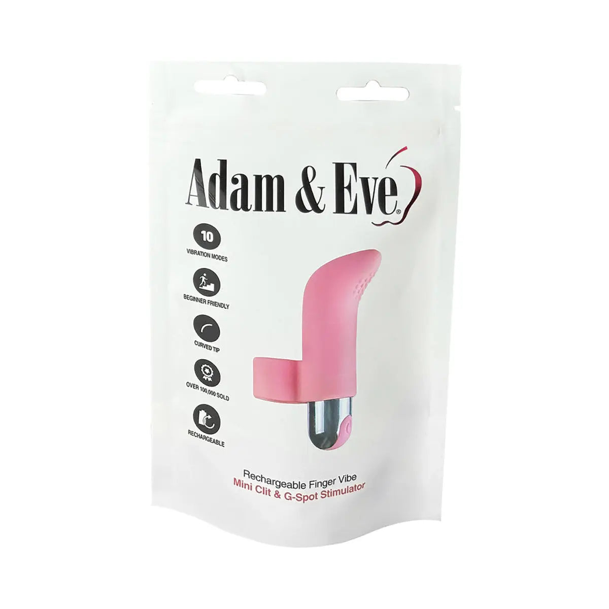 A&E Silicone Rechargeable Finger Vibe PHE / Adam & Eve