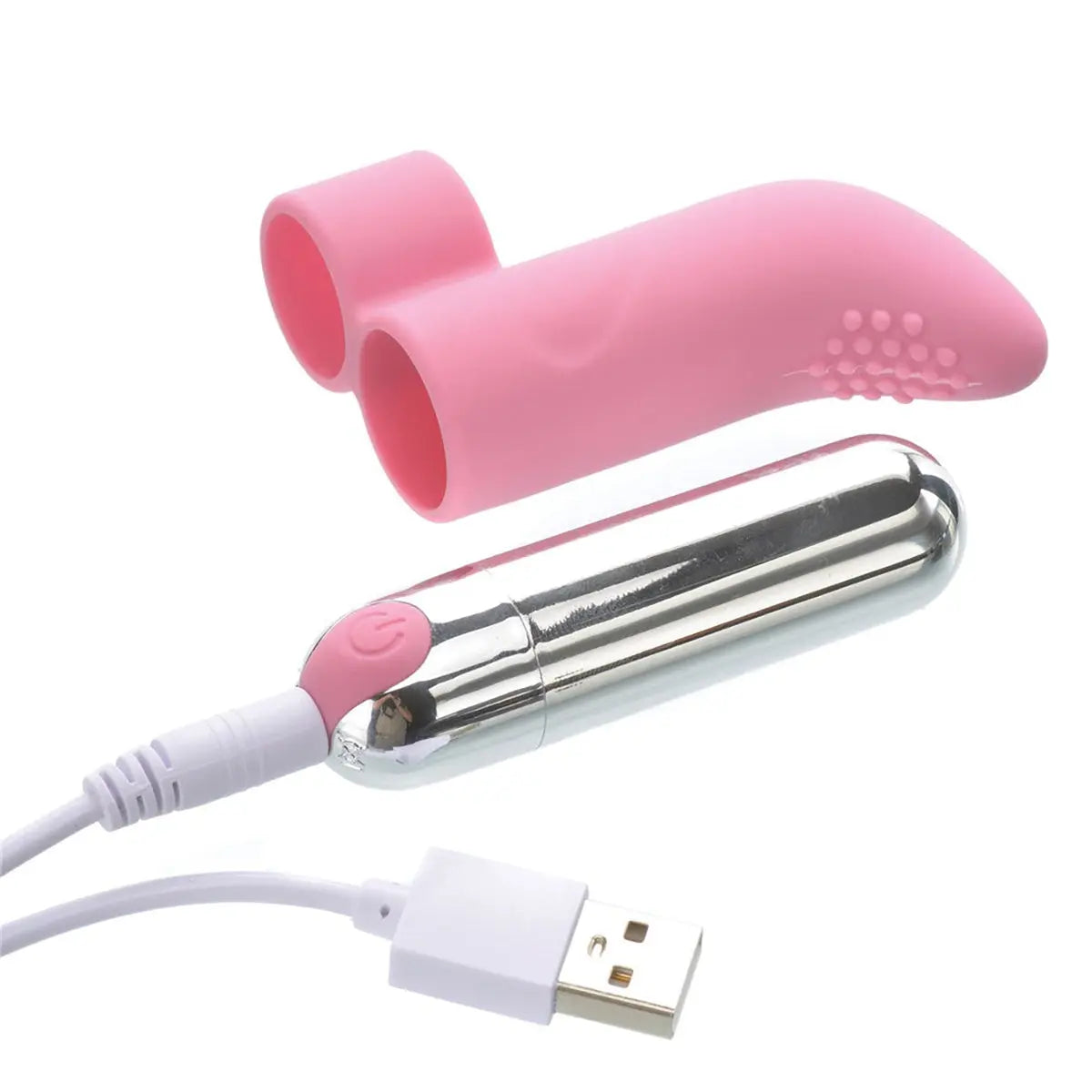A&E Silicone Rechargeable Finger Vibe PHE / Adam & Eve