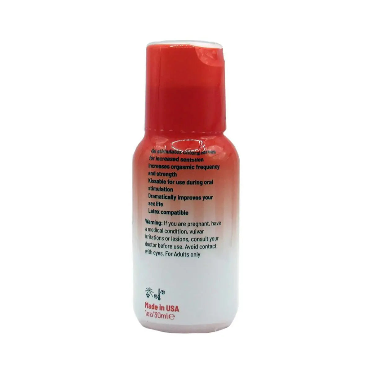 A&E Strawberry Clit Sensitizer 1 oz. PHE / Adam & Eve