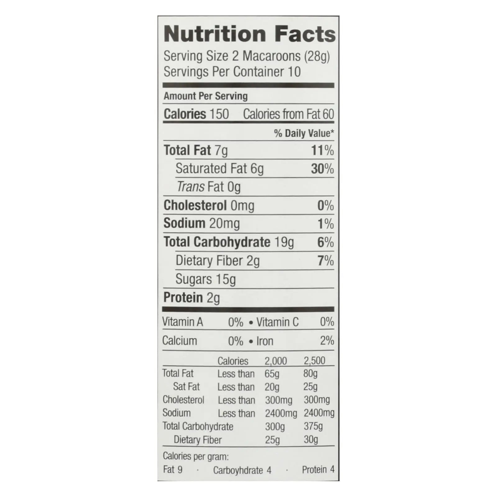 Absolutely Gluten Free Macaroons - Coconut - Classic - Case Of 6 - 10 Oz Absolutely Gluten Free