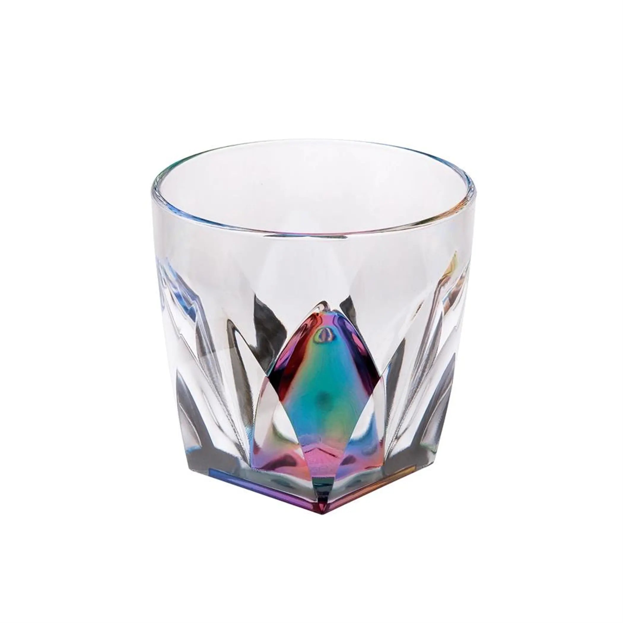Acrylic Rainbow Diamond DOF 9 oz. Set of 4 LeadingWare Group, Inc.