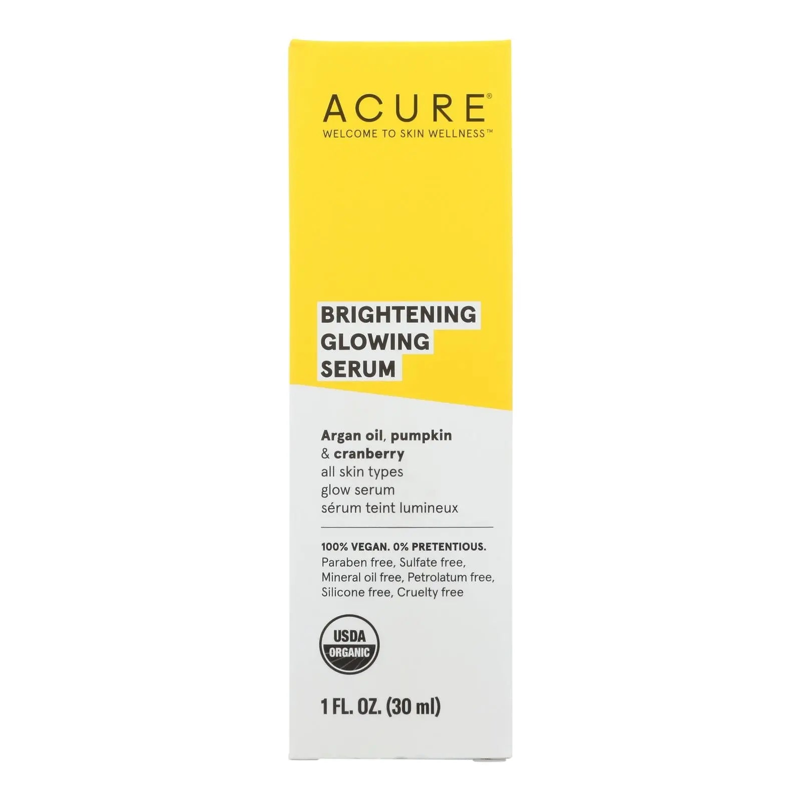 Acure - Serum - Firming Facial - 1 Fl Oz Acure