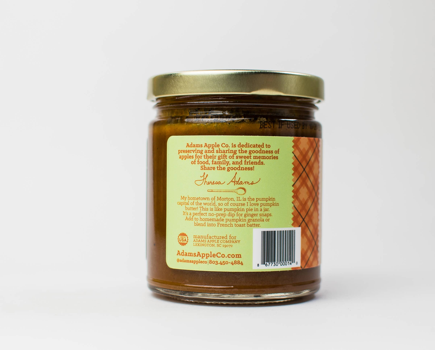 Adams Apple Pumpkin Butter Adams Apple Company