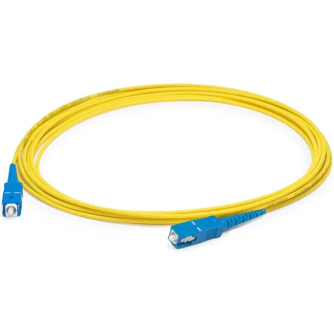 AddOn 3m SC (Male) to SC (Male) Yellow OS1 Simplex Fiber OFNR (Riser-Rated) Patch Cable AddOn