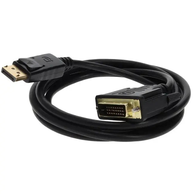 AddOn 5-Pack of 6ft DisplayPort Male to DVI-D Male Black Adapter Cables (Requires DP++) AddOn