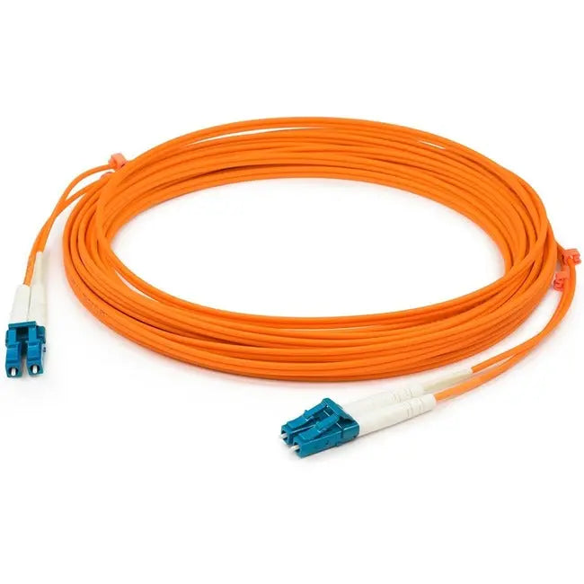 AddOn 6m LC (Male) to LC (Male) Orange OM2 Duplex Fiber OFNR (Riser-Rated) Patch Cable AddOn