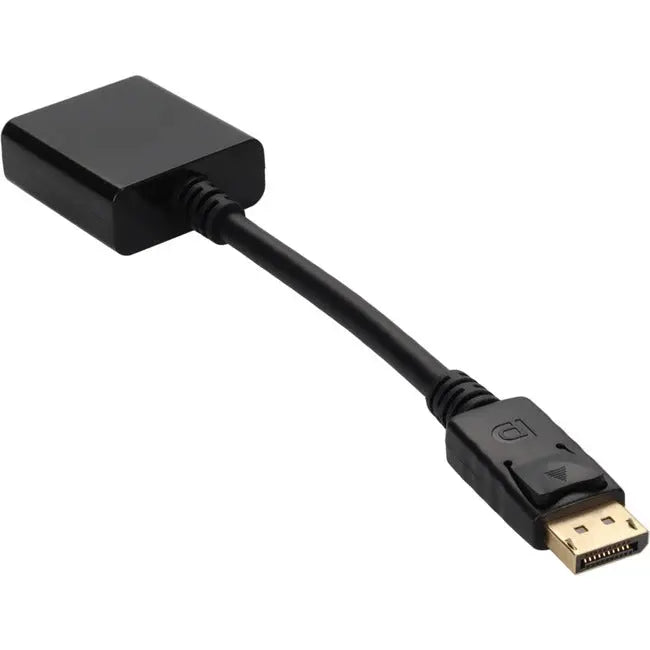AddOn 8in DisplayPort Male to DVI-I Female Black Adapter Cable (Requires DP++) AddOn