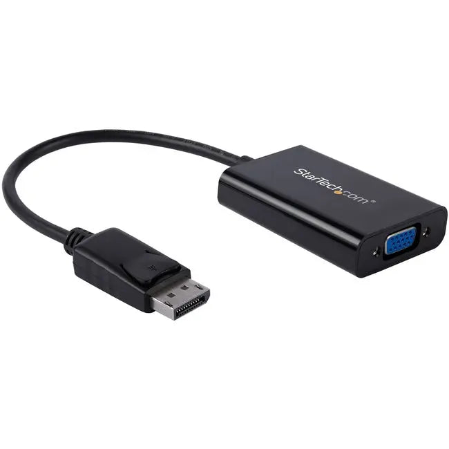 AddOn 8in DisplayPort Male to DVI, HDMI, and VGA Female Black Adapter with Audio AddOn