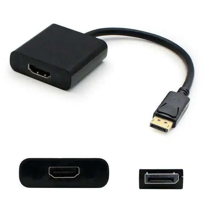 AddOn-8in-DisplayPort-Male-to-HDMI-Female-Black-Adapter-Cable-_Requires-DP_-AddOn-335866176