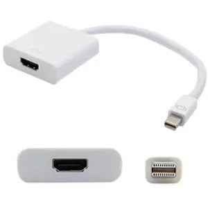 AddOn 8in HP BP937AA Compatible DisplayPort Male to HDMI Female Black Adapter Cable (Requires DP++) AddOn